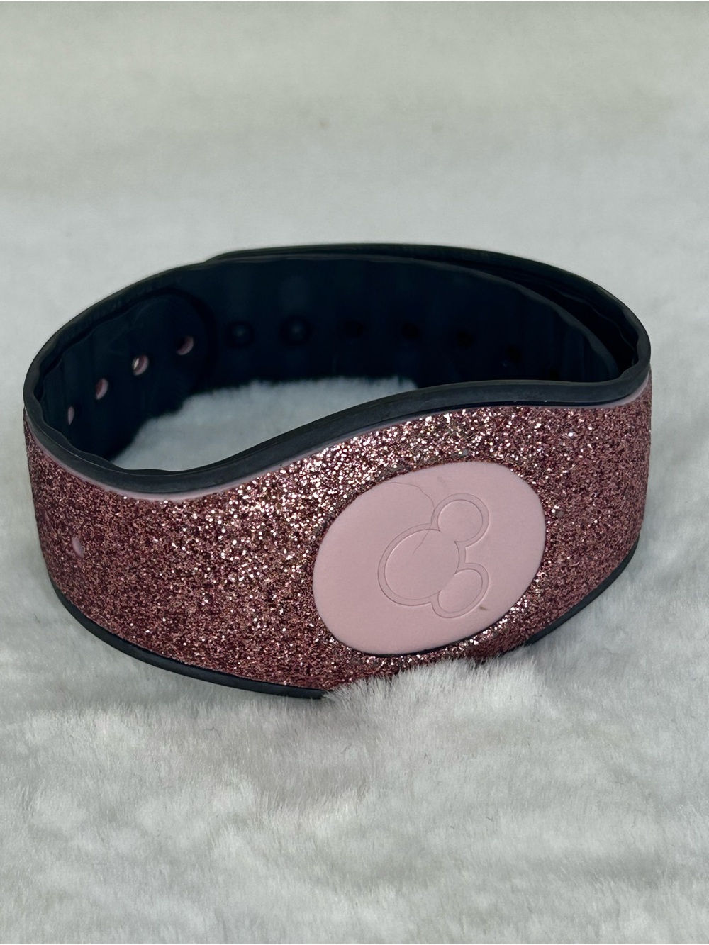 DISNEY PARKS PINK GLITTER MAGIC BAND